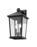 Z-LITE, BEACON 2 LIGHT OUTDOOR WALL LIGHT, OUTDOOR WALL LIGHTS