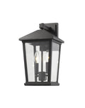 Z-LITE, BEACON 2 LIGHT OUTDOOR WALL LIGHT, OUTDOOR WALL LIGHTS