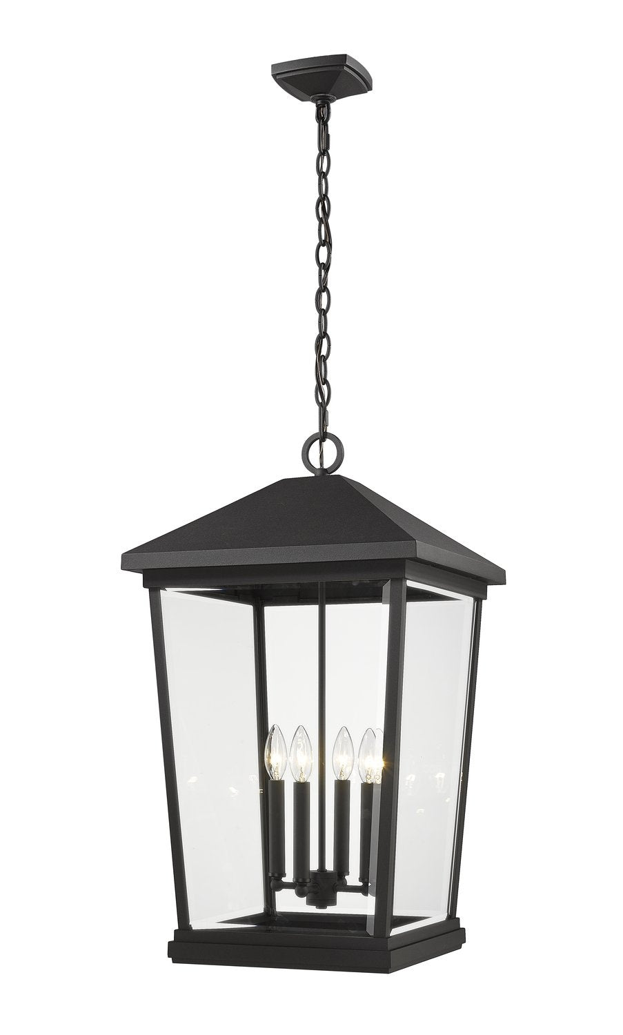 Z-LITE, BEACON OUTDOOR CHAIN MOUNT CEILING FIXTURE, OUTDOOR CEILING LIGHTS