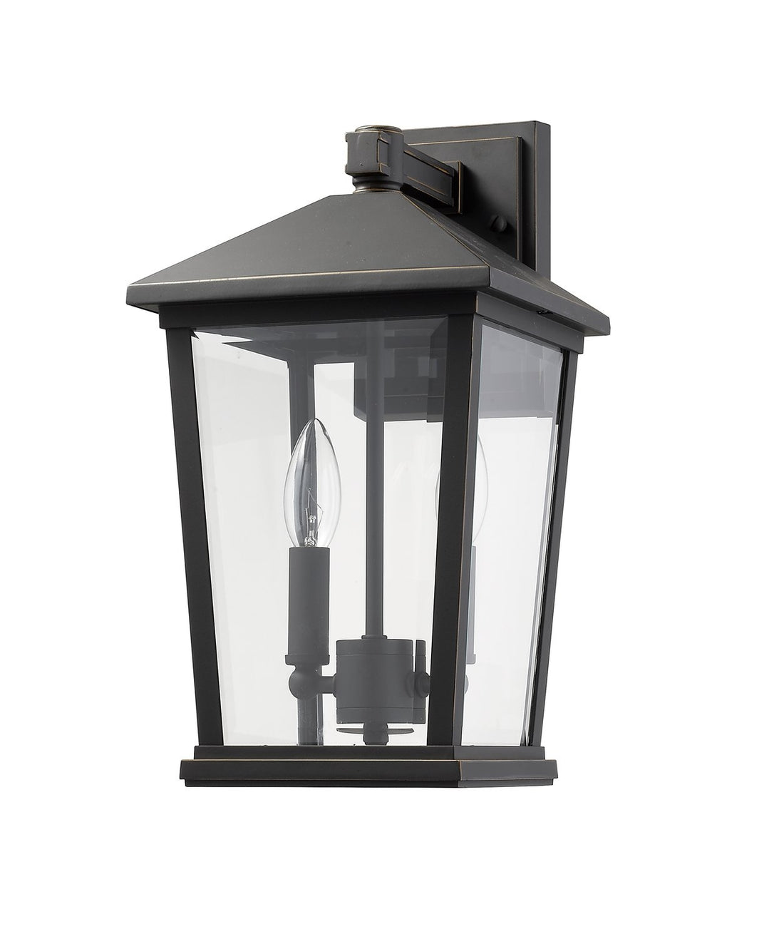 Z-LITE, BEACON 2 LIGHT OUTDOOR WALL LIGHT, OUTDOOR WALL LIGHTS