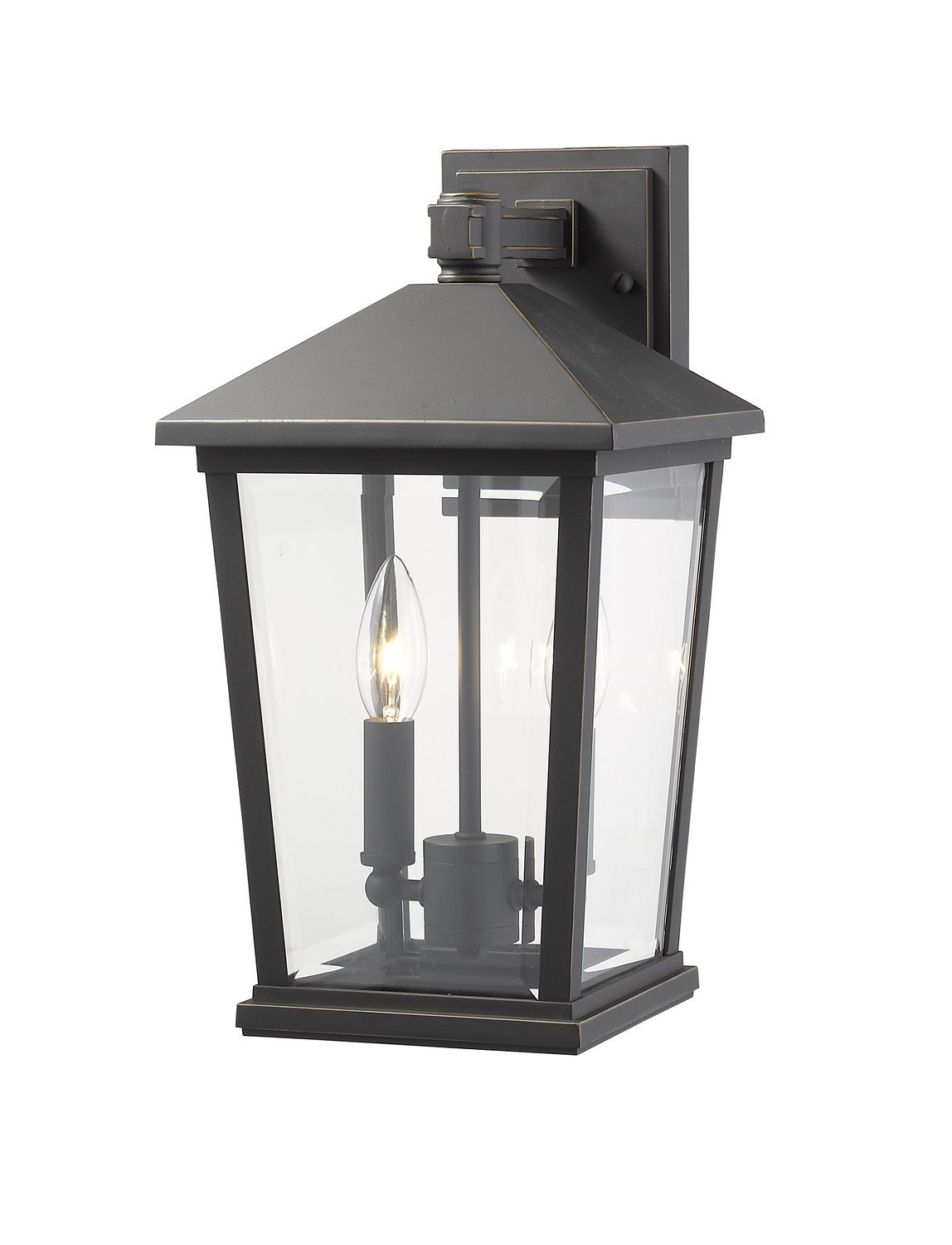 Z-LITE, BEACON 2 LIGHT OUTDOOR WALL LIGHT, OUTDOOR WALL LIGHTS