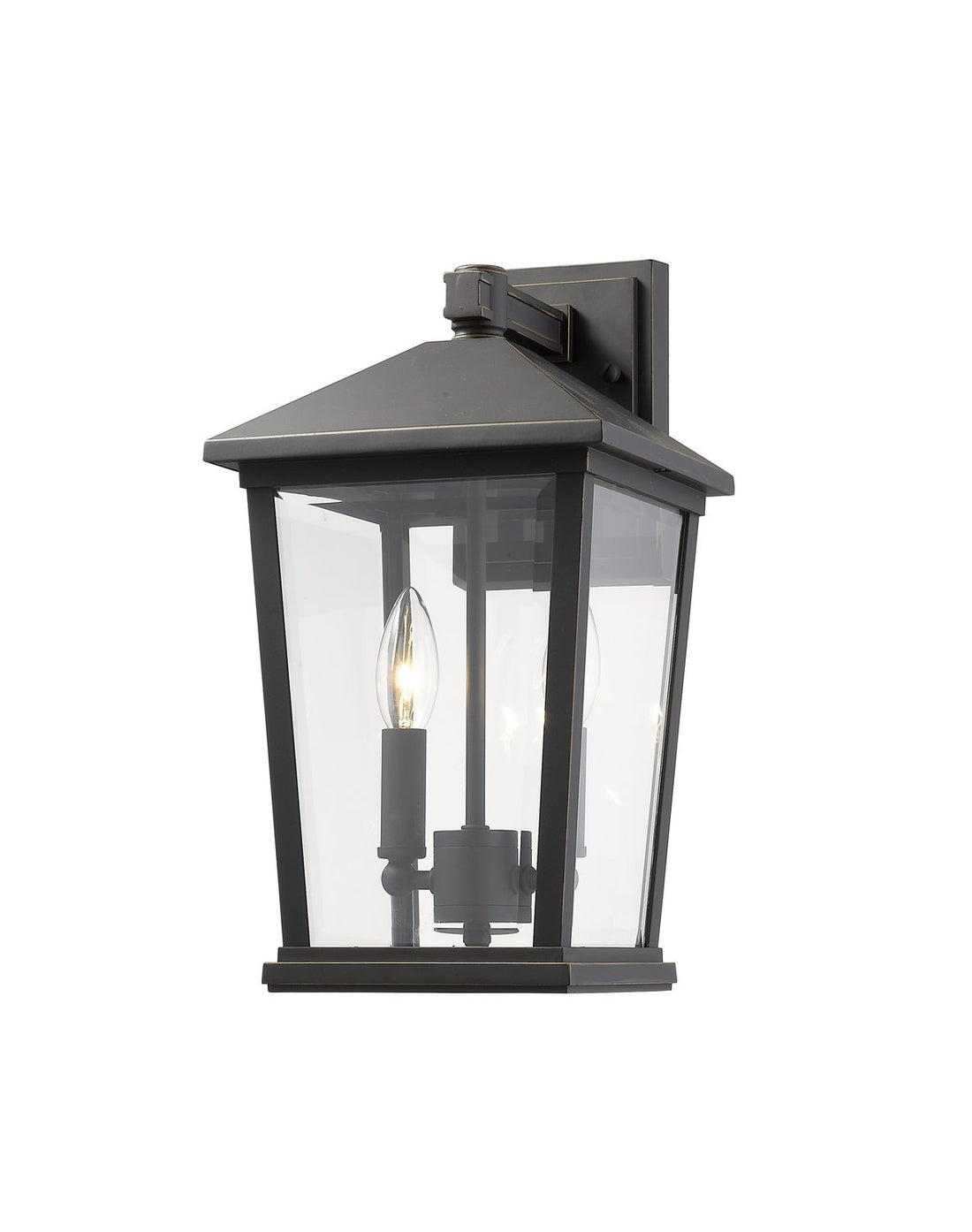 Z-LITE, BEACON 2 LIGHT OUTDOOR WALL LIGHT, OUTDOOR WALL LIGHTS