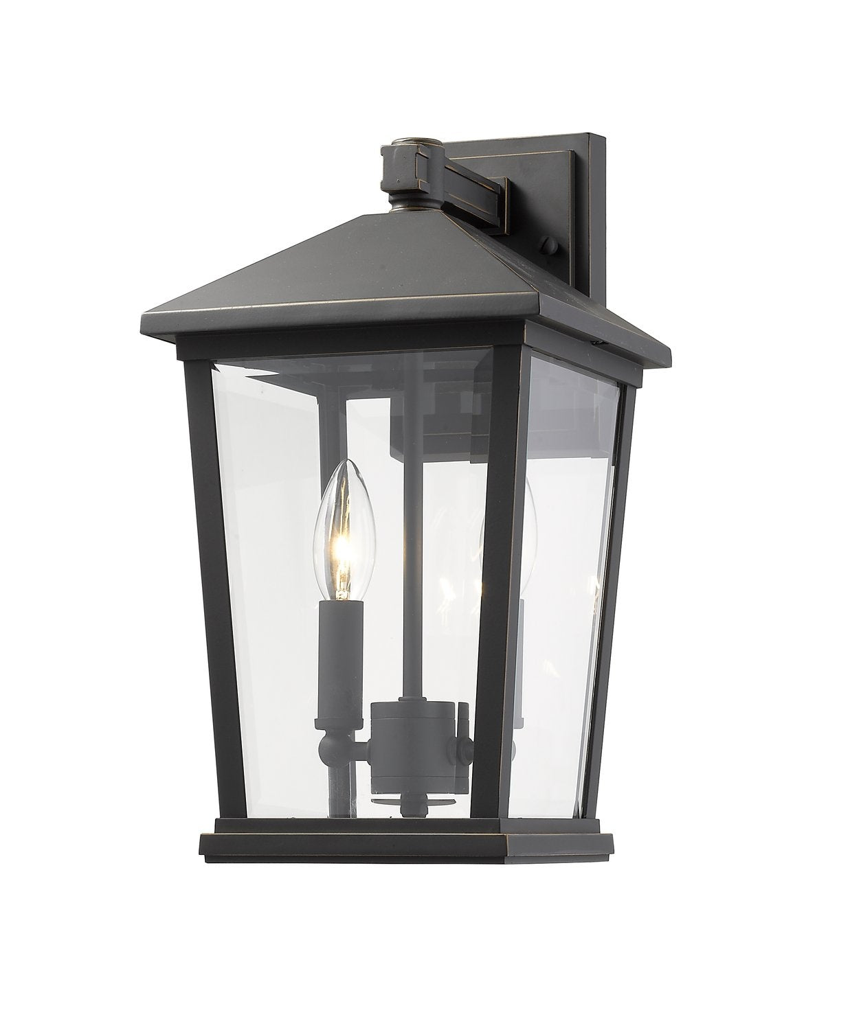 Z-LITE, BEACON 2 LIGHT OUTDOOR WALL LIGHT, OUTDOOR WALL LIGHTS