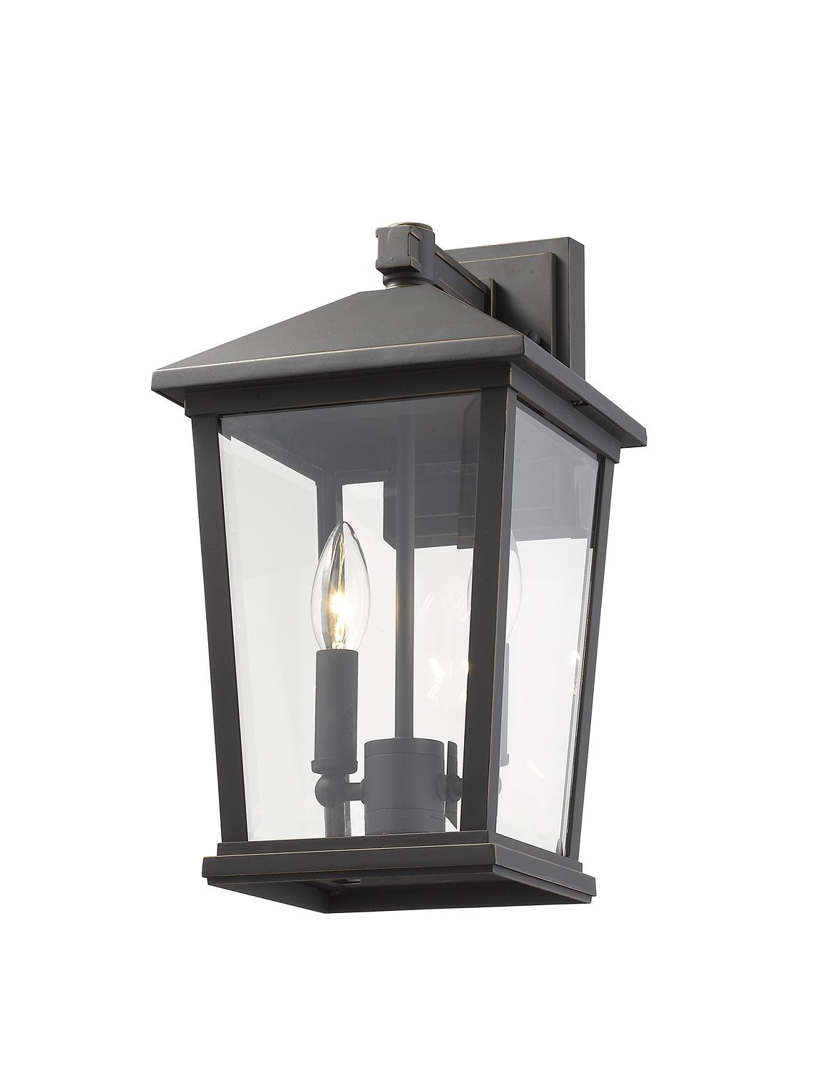 Z-LITE, BEACON 2 LIGHT OUTDOOR WALL LIGHT, OUTDOOR WALL LIGHTS
