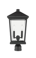 Z-LITE BEACON 2 LIGHT OUTDOOR POST MOUNT FIXTURE | 568PHBR-ORB - Post