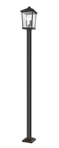Z-LITE BEACON 3 LIGHT OUTDOOR POST MOUNTED FIXTURE | 568PHXLS-536P-ORB - Post