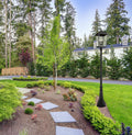 Z-LITE BEACON 4 LIGHT OUTDOOR POST MOUNTED FIXTURE | 568PHXXLR-564P-BK - Post