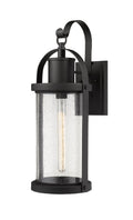 Z-LITE, ROUNDHOUSE OUTDOOR WALL LIGHT, OUTDOOR WALL LIGHTS