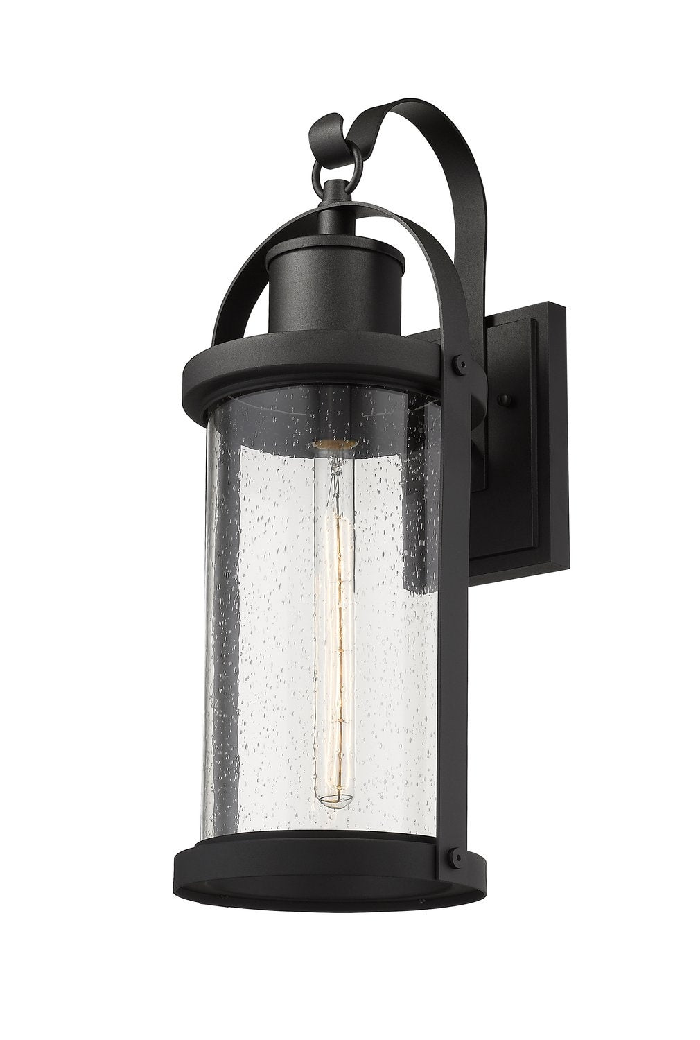 Z-LITE, ROUNDHOUSE OUTDOOR WALL LIGHT, OUTDOOR WALL LIGHTS