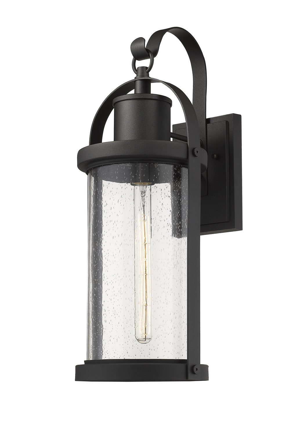 Z-LITE, ROUNDHOUSE OUTDOOR WALL LIGHT, OUTDOOR WALL LIGHTS