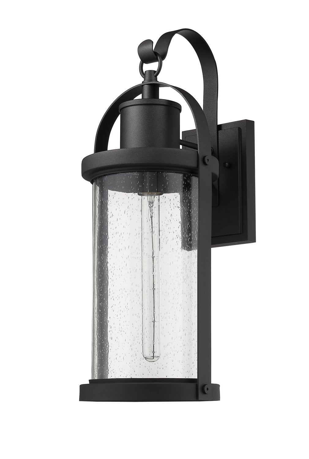 Z-LITE, ROUNDHOUSE OUTDOOR WALL LIGHT, OUTDOOR WALL LIGHTS