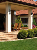 Z-LITE, ROUNDHOUSE OUTDOOR CHAIN MOUNT CEILING FIXTURE, OUTDOOR CEILING LIGHTS