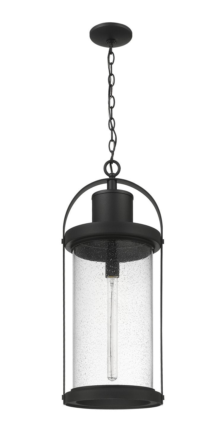 Z-LITE, ROUNDHOUSE OUTDOOR CHAIN MOUNT CEILING FIXTURE, OUTDOOR CEILING LIGHTS
