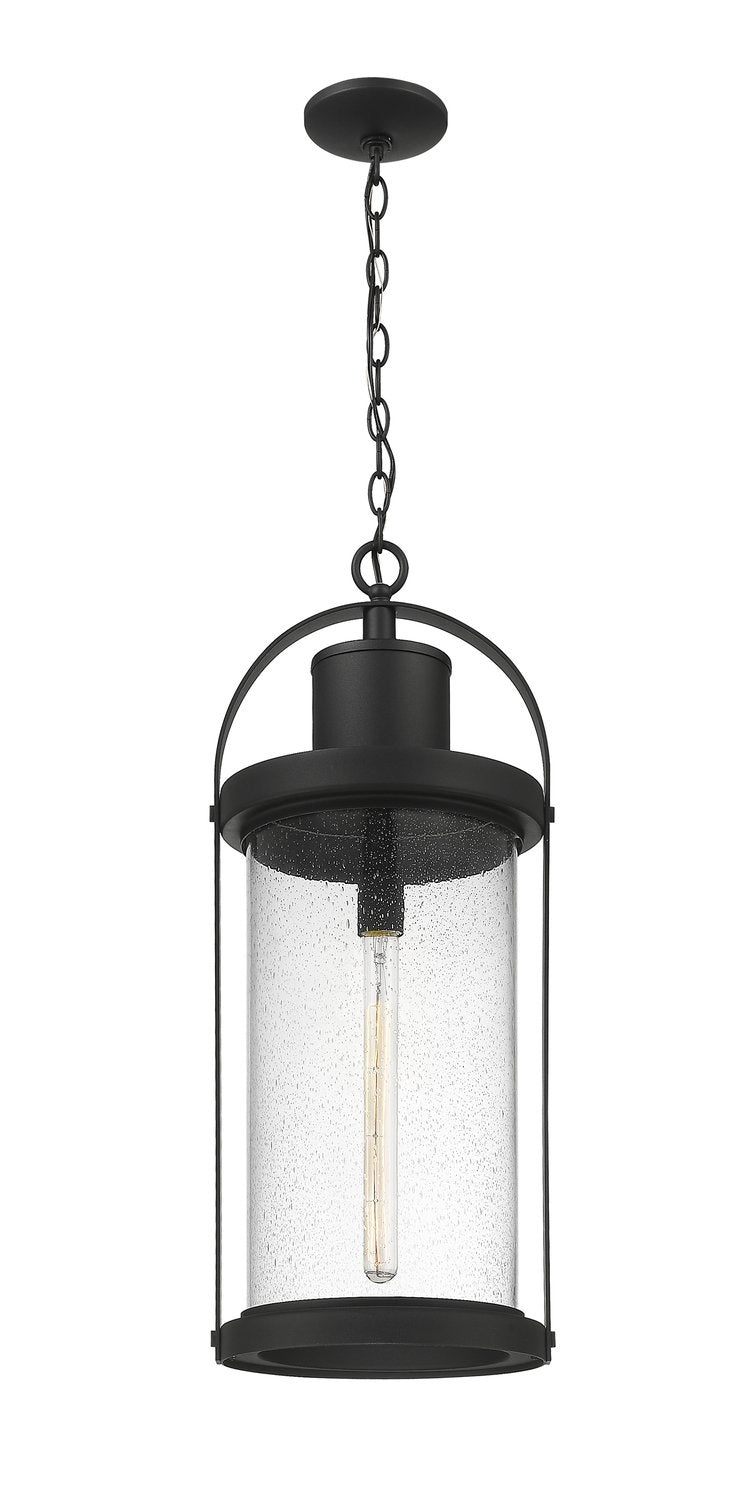 Z-LITE, ROUNDHOUSE OUTDOOR CHAIN MOUNT CEILING FIXTURE, OUTDOOR CEILING LIGHT