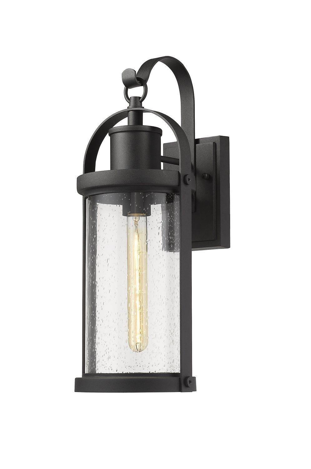 Z-LITE, ROUNDHOUSE OUTDOOR WALL LIGHT, OUTDOOR WALL LIGHTS