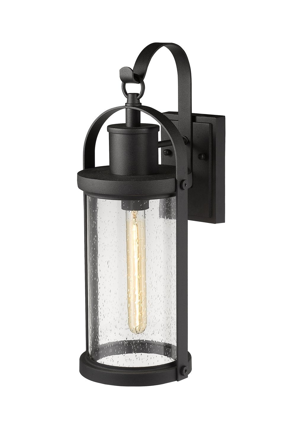 Z-LITE, ROUNDHOUSE OUTDOOR WALL LIGHT, OUTDOOR WALL LIGHTS