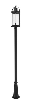 Z-LITE ROUNDHOUSE OUTDOOR POST MOUNTED FIXTURE | 569PHXL-519P-BK - Post