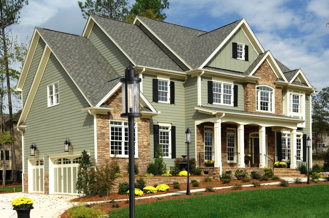Z-LITE ROUNDHOUSE OUTDOOR POST MOUNTED FIXTURE | 569PHXL-564P-BK - Post