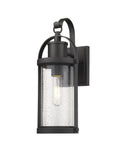 Z-LITE, ROUNDHOUSE OUTDOOR WALL LIGHT, OUTDOOR WALL LIGHTS