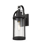 Z-LITE, ROUNDHOUSE OUTDOOR WALL LIGHT, OUTDOOR WALL LIGHTS
