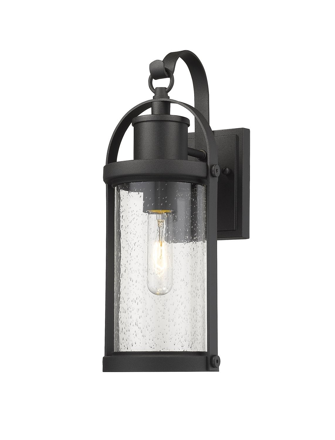 Z-LITE, ROUNDHOUSE OUTDOOR WALL LIGHT, OUTDOOR WALL LIGHTS