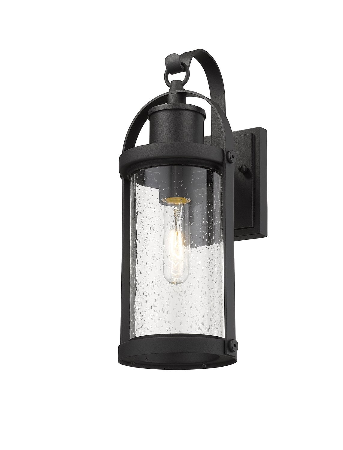 Z-LITE, ROUNDHOUSE OUTDOOR WALL LIGHT, OUTDOOR WALL LIGHTS