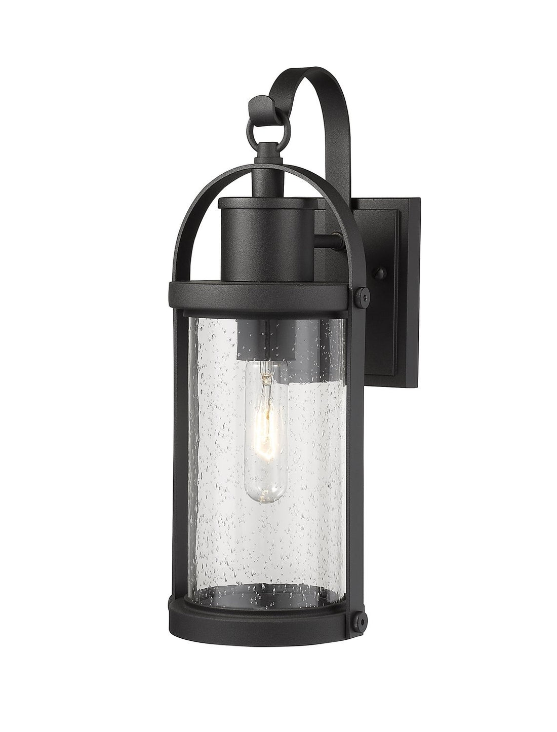 Z-LITE, ROUNDHOUSE OUTDOOR WALL LIGHT, OUTDOOR WALL LIGHTS