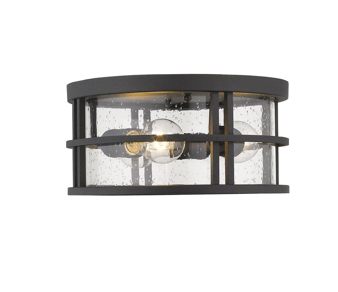 Z-LITE, JORDAN OUTDOOR FLUSH MOUNT, OUTDOOR CEILING LIGHTS