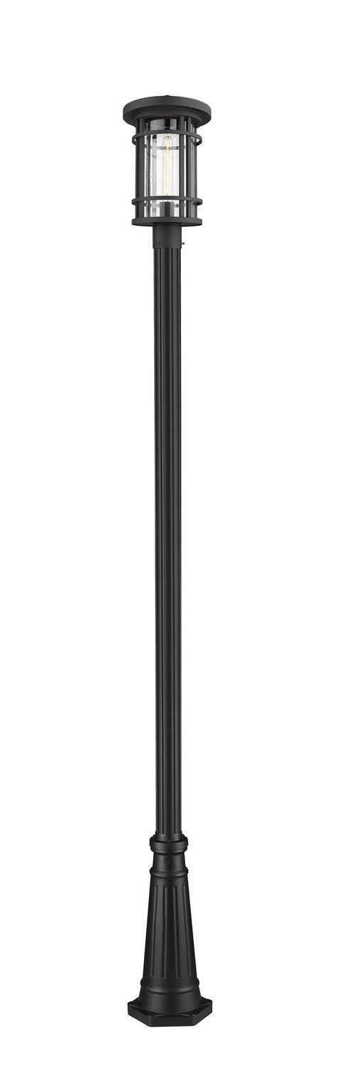 Z-LITE JORDAN OUTDOOR POST MOUNTED FIXTURE | 570PHB-519P-BK - Post
