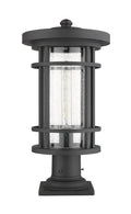 Z-LITE JORDAN OUTDOOR PIER MOUNTED FIXTURE | 570PHB-533PM-BK - Post