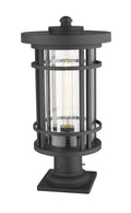 Z-LITE JORDAN OUTDOOR PIER MOUNTED FIXTURE | 570PHB-533PM-BK - Post