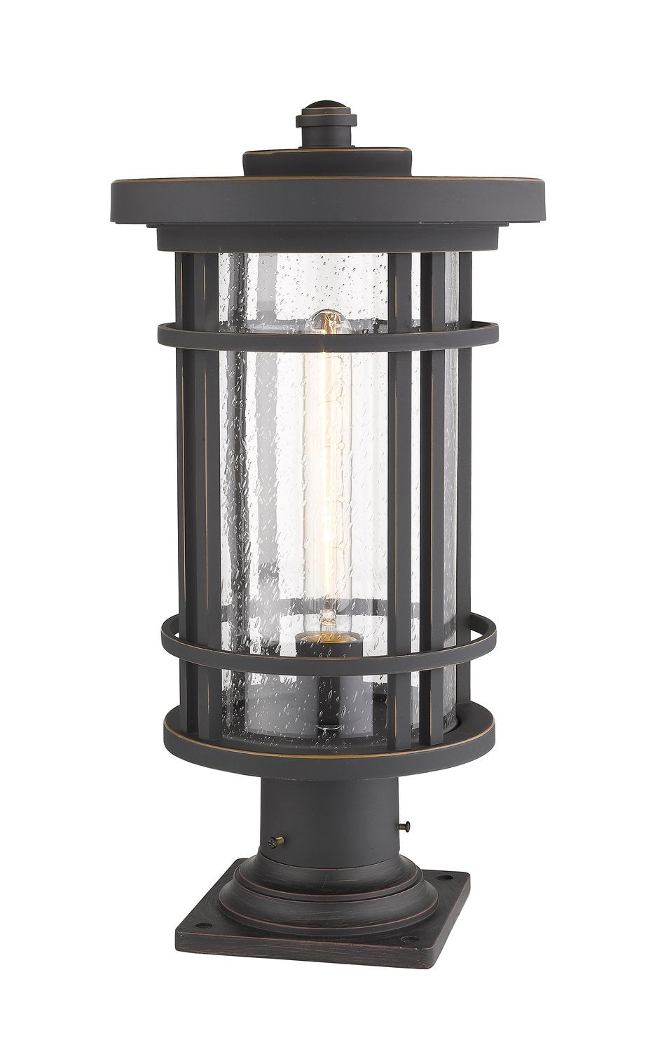 Z-LITE JORDAN OUTDOOR PIER MOUNTED FIXTURE | 570PHB-533PM-ORB - Post