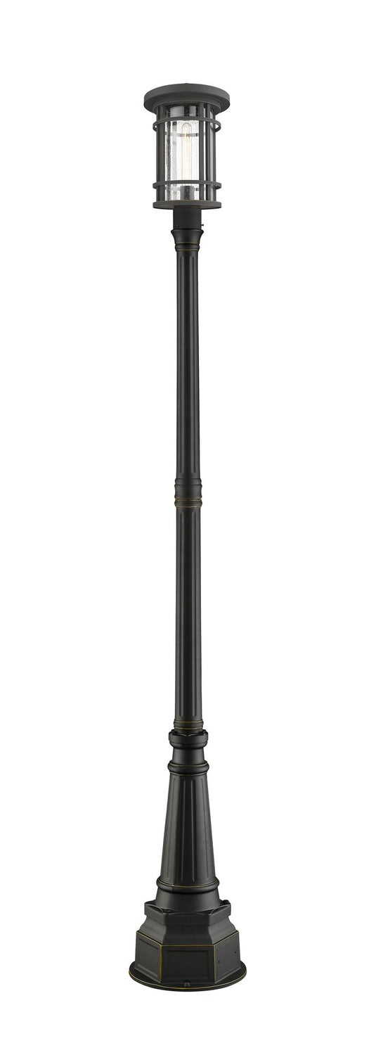 Z-LITE JORDAN OUTDOOR POST MOUNTED FIXTURE | 570PHB-564P-ORB - Post