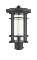 Z-LITE JORDAN OUTDOOR POST MOUNT FIXTURE | 570PHB-BK - Post