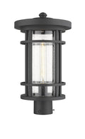 Z-LITE JORDAN OUTDOOR POST MOUNT FIXTURE | 570PHB-BK - Post