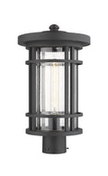 Z-LITE JORDAN OUTDOOR POST MOUNT FIXTURE | 570PHB-BK - Post