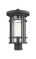 Z-LITE JORDAN OUTDOOR POST MOUNT FIXTURE | 570PHB-BK - Post