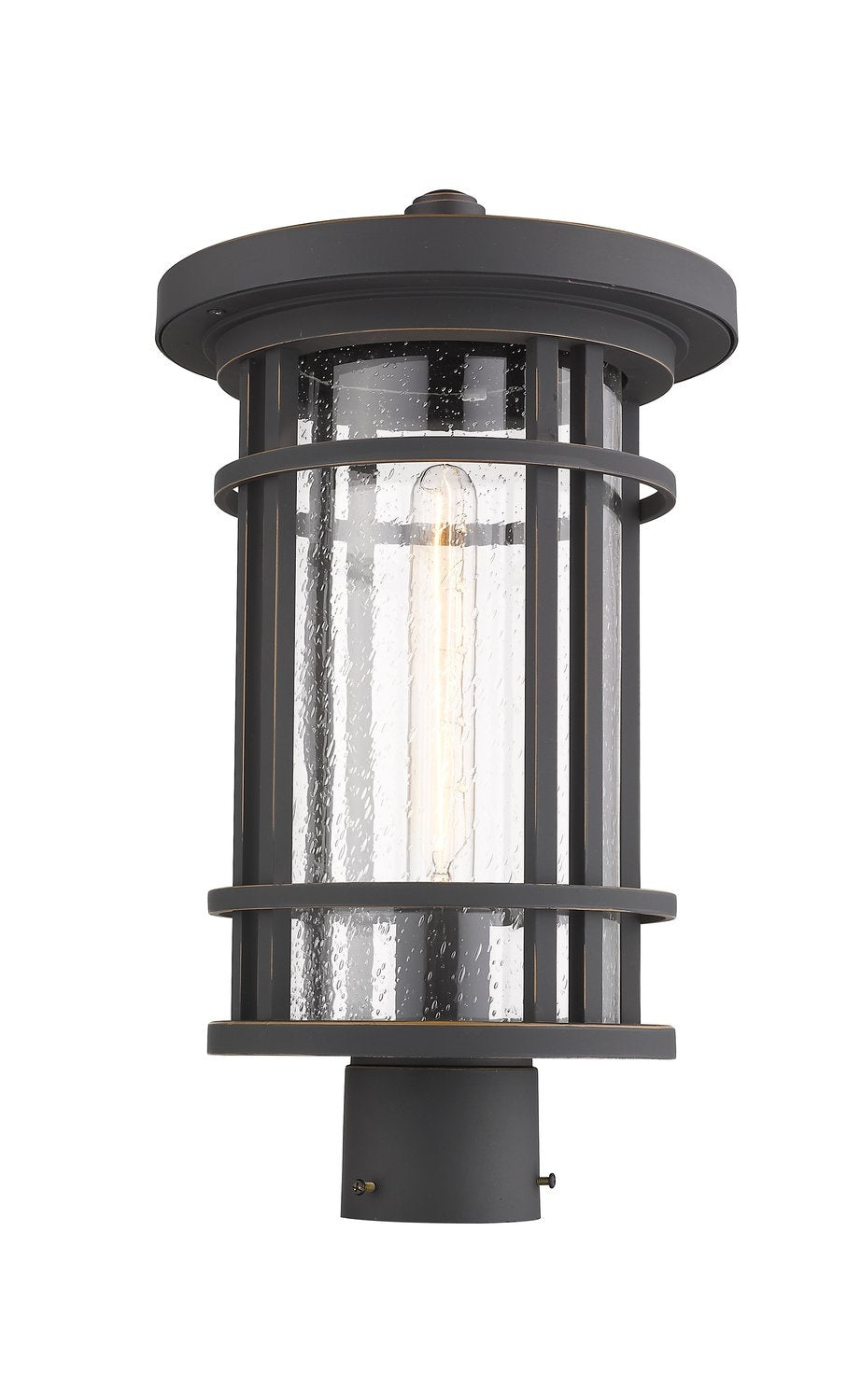 Z-LITE JORDAN OUTDOOR POST MOUNT FIXTURE | 570PHB-ORB - Post