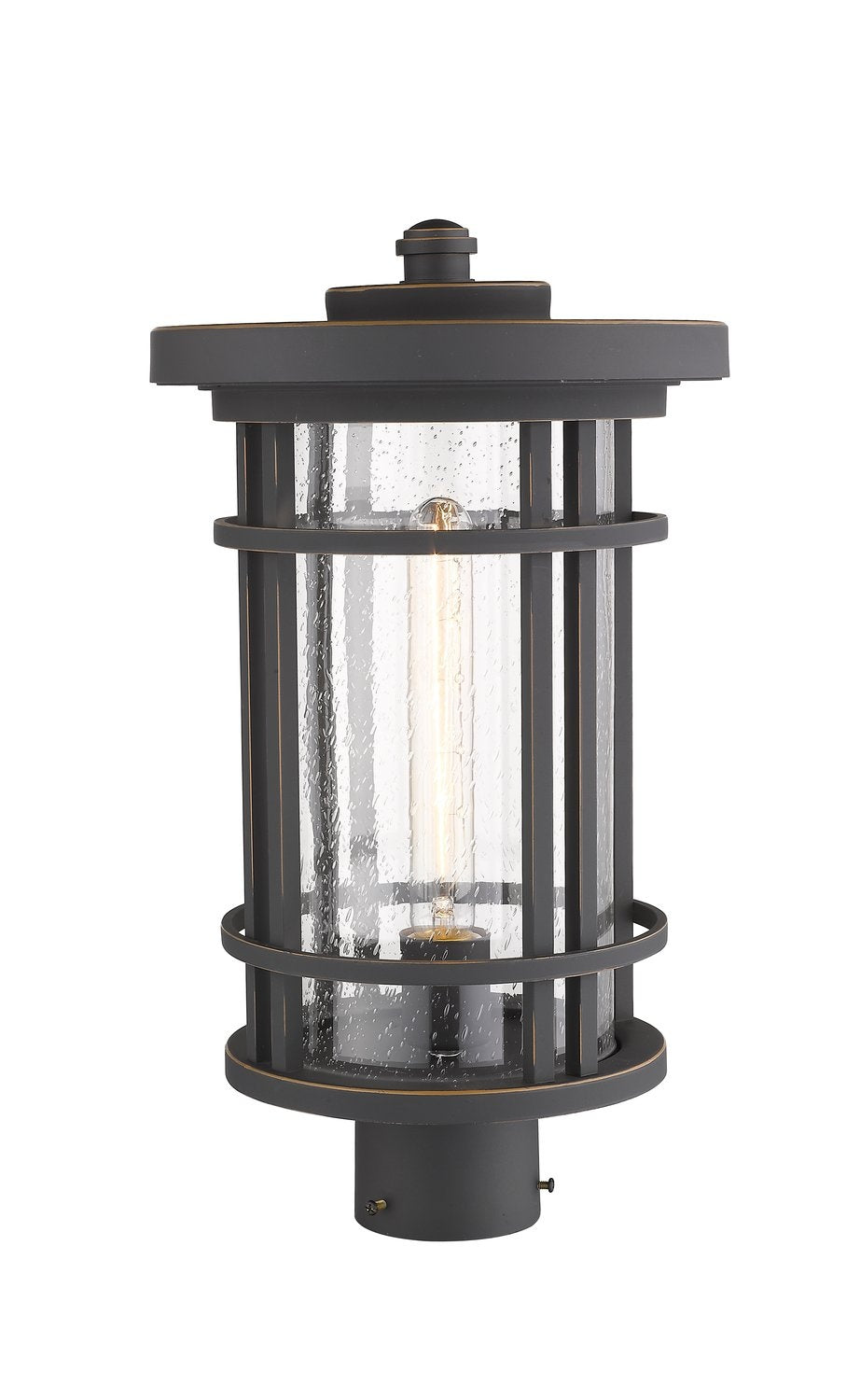 Z-LITE JORDAN OUTDOOR POST MOUNT FIXTURE | 570PHB-ORB - Post