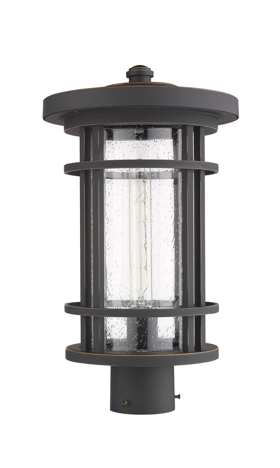 Z-LITE JORDAN OUTDOOR POST MOUNT FIXTURE | 570PHB-ORB - Post