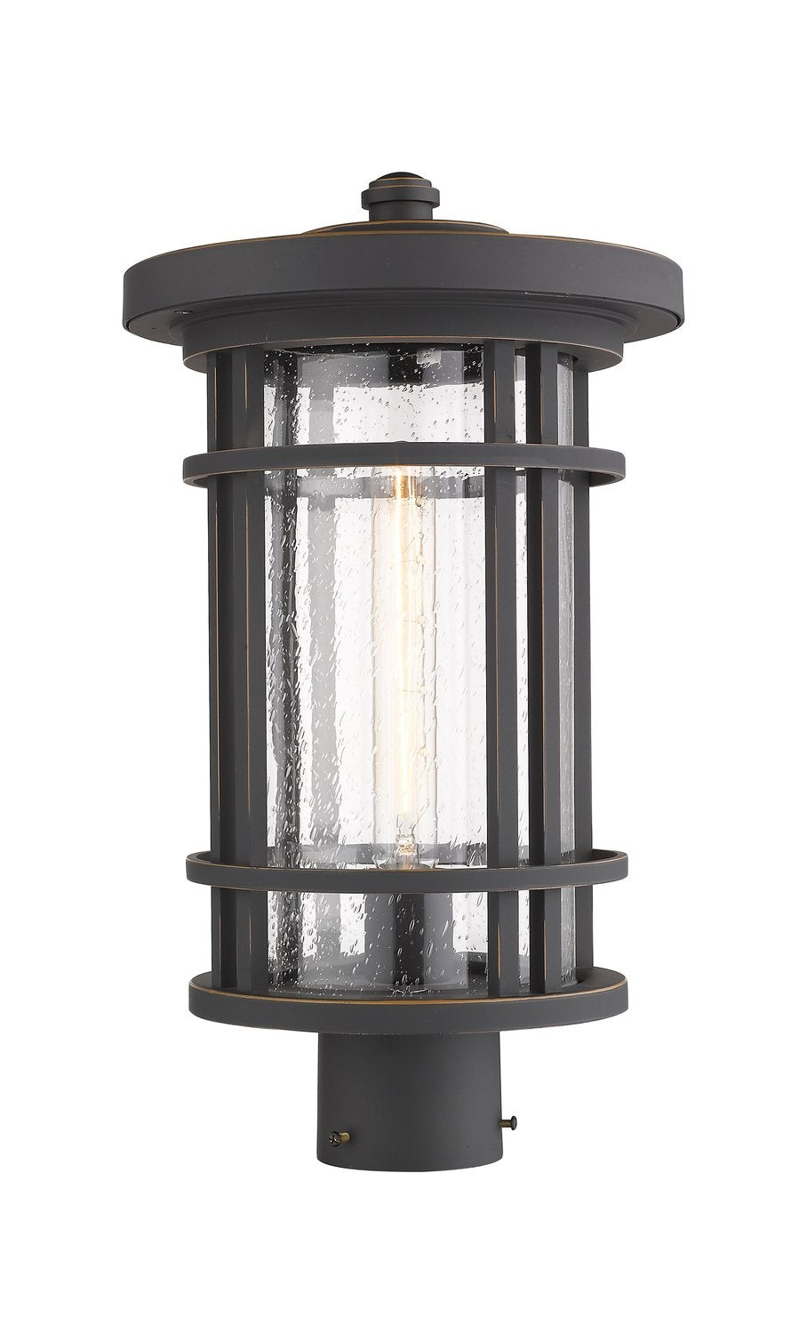 Z-LITE JORDAN OUTDOOR POST MOUNT FIXTURE | 570PHB-ORB - Post