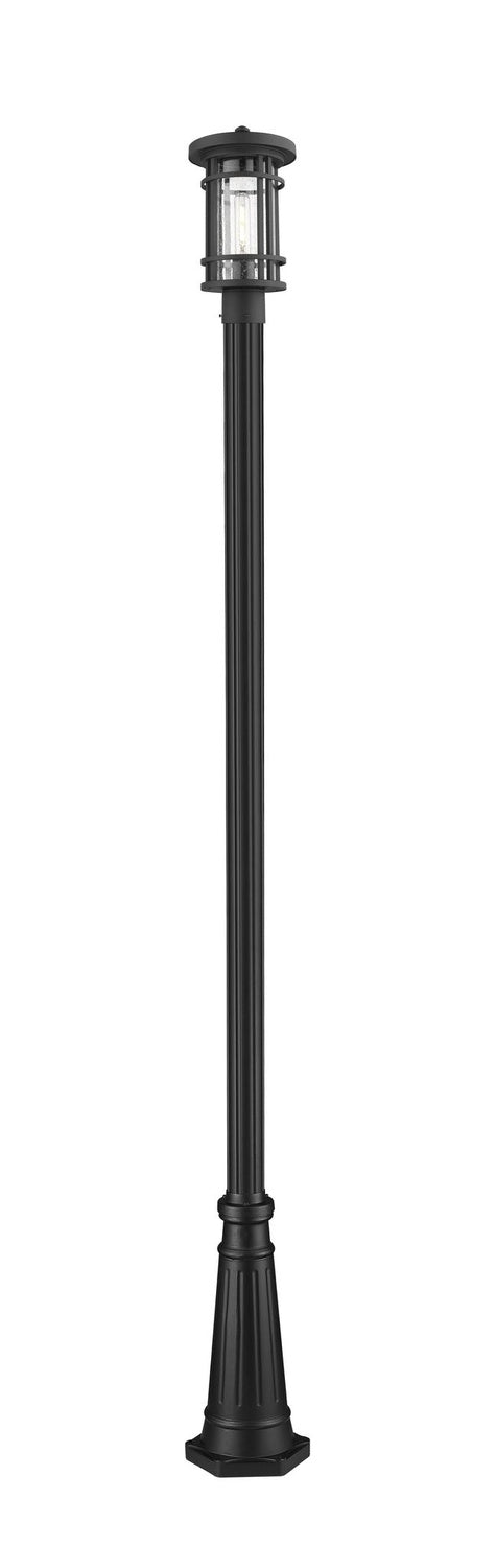 Z-LITE JORDAN OUTDOOR POST MOUNTED FIXTURE | 570PHM-519P-BK - Post