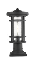 Z-LITE JORDAN OUTDOOR PIER MOUNTED FIXTURE | 570PHM-533PM-BK - Post