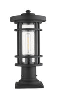 Z-LITE JORDAN OUTDOOR PIER MOUNTED FIXTURE | 570PHM-533PM-BK - Post