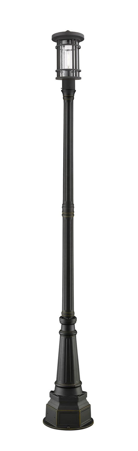 Z-LITE JORDAN OUTDOOR POST MOUNTED FIXTURE | 570PHM-564P-ORB - Post