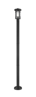 Z-LITE JORDAN OUTDOOR POST MOUNTED FIXTURE | 570PHM-567P-BK - Post