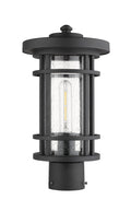 Z-LITE JORDAN OUTDOOR POST MOUNT FIXTURE | 570PHM-BK - Post