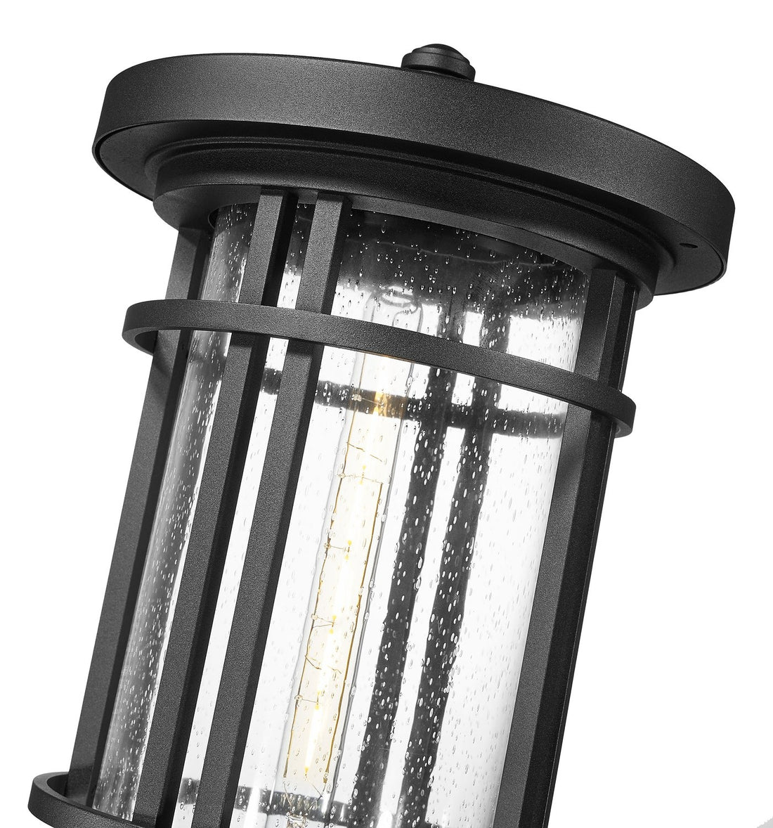 Z-LITE JORDAN OUTDOOR POST MOUNTED FIXTURE | 570PHXL-5010P-BK - Post