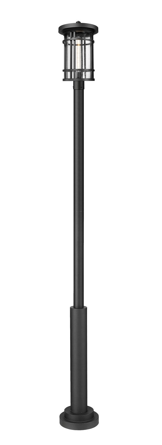 Z-LITE JORDAN OUTDOOR POST MOUNTED FIXTURE | 570PHXL-5010P-BK - Post