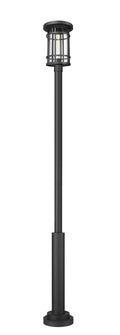 Z-LITE JORDAN OUTDOOR POST MOUNTED FIXTURE | 570PHXL-5010P-BK - Post